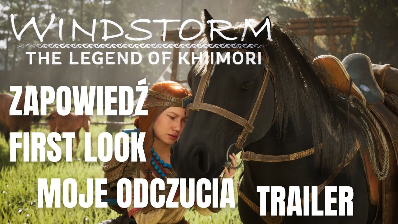 Nowa końska gra w dużym otwartym świecie?! | Windstorm: The Legend of Khiimori
