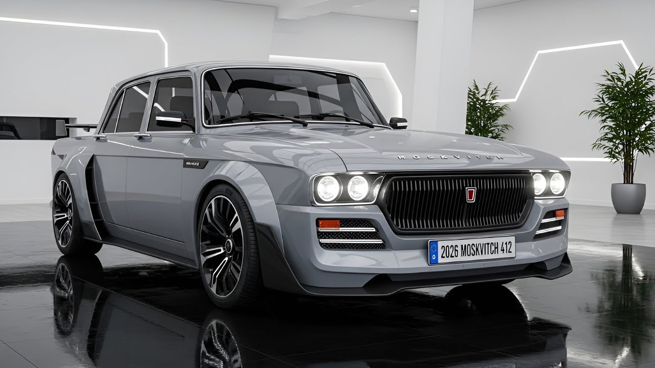 ШОК! Новый Moskvitch 412 (2026) – Никто Не Ожидал ТАКОГО Возвращения Легенды!