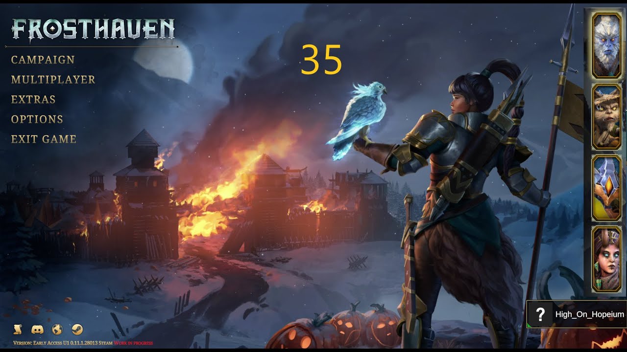 Frosthaven (Early Access) Ep 35. Broken Strategy for Top of The Spire