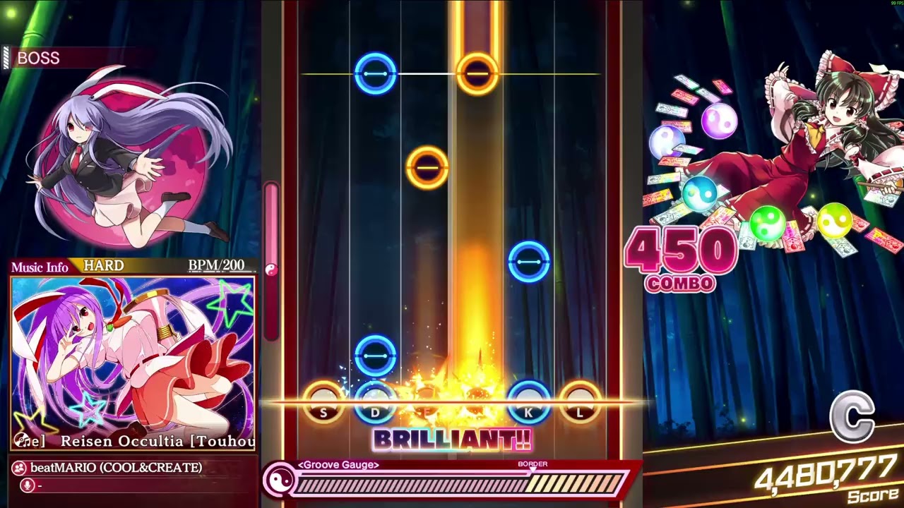 Touhou Danmaku Kagura- Lunatic Eyes