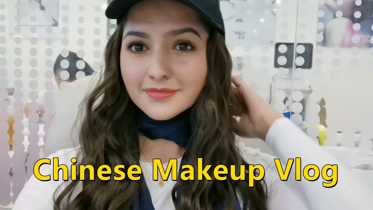 Natural Makeup Look by Chinese Makeup Artist !!  | 美月 Mahzaib vlogs(43)