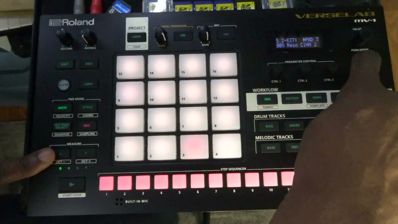 Roland Verselab MV 1 Getting Started