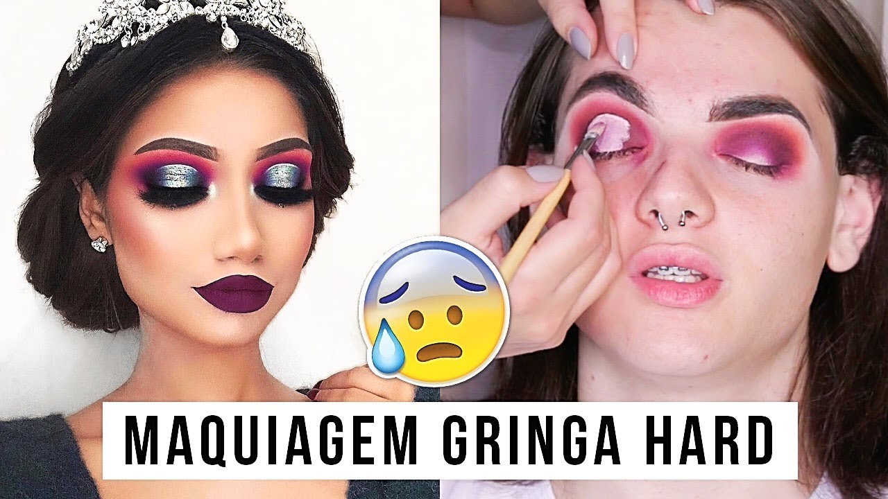 TENTEI IMITAR MAQUIAGEM DO INSTAGRAM NO ROMOLO CRICCA