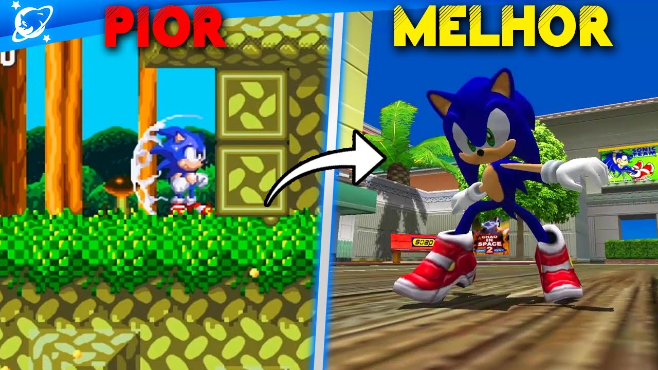 Da PIOR para MELHOR trilha sonora dos jogos do SONIC