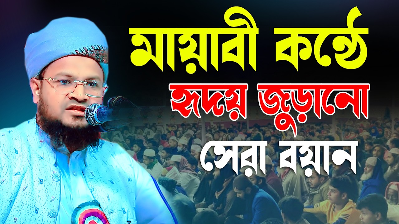 মায়াবী কন্ঠে হৃদয় জুড়ানো সেরা বয়ান মুফতি আবুল হাসান আনসারী 01743094736