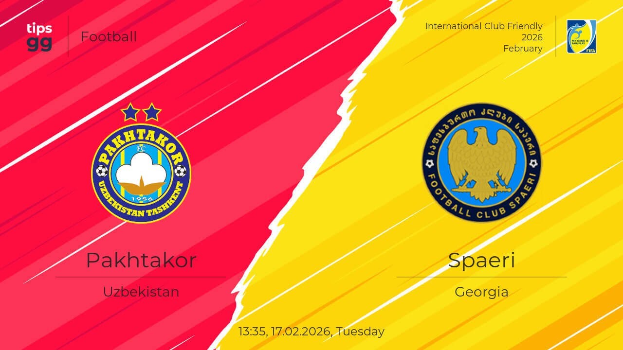 Spaeri 🇬🇪 v 🇺🇿 Pakhtakor | Friendly match 2026