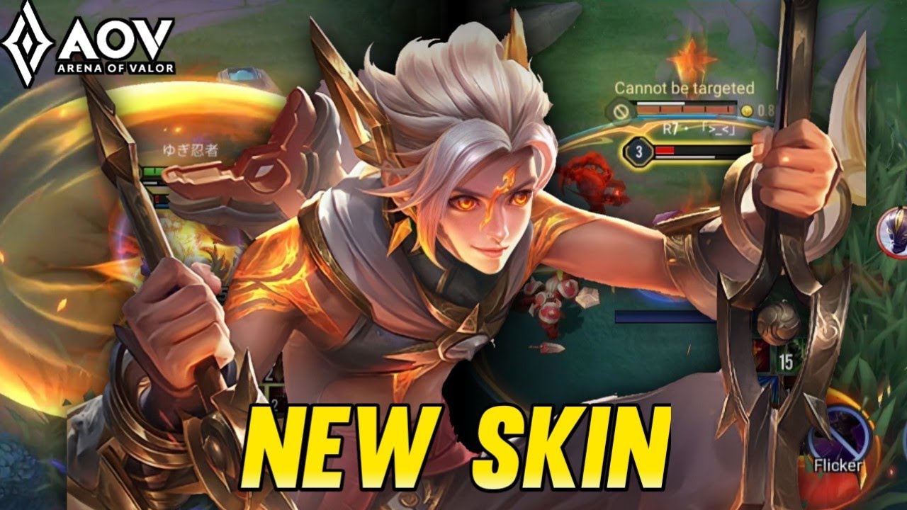 AOV : NEW SKIN ALLAIN SUNLIGHT GAMEPLAY - ARENA OF VALOR
