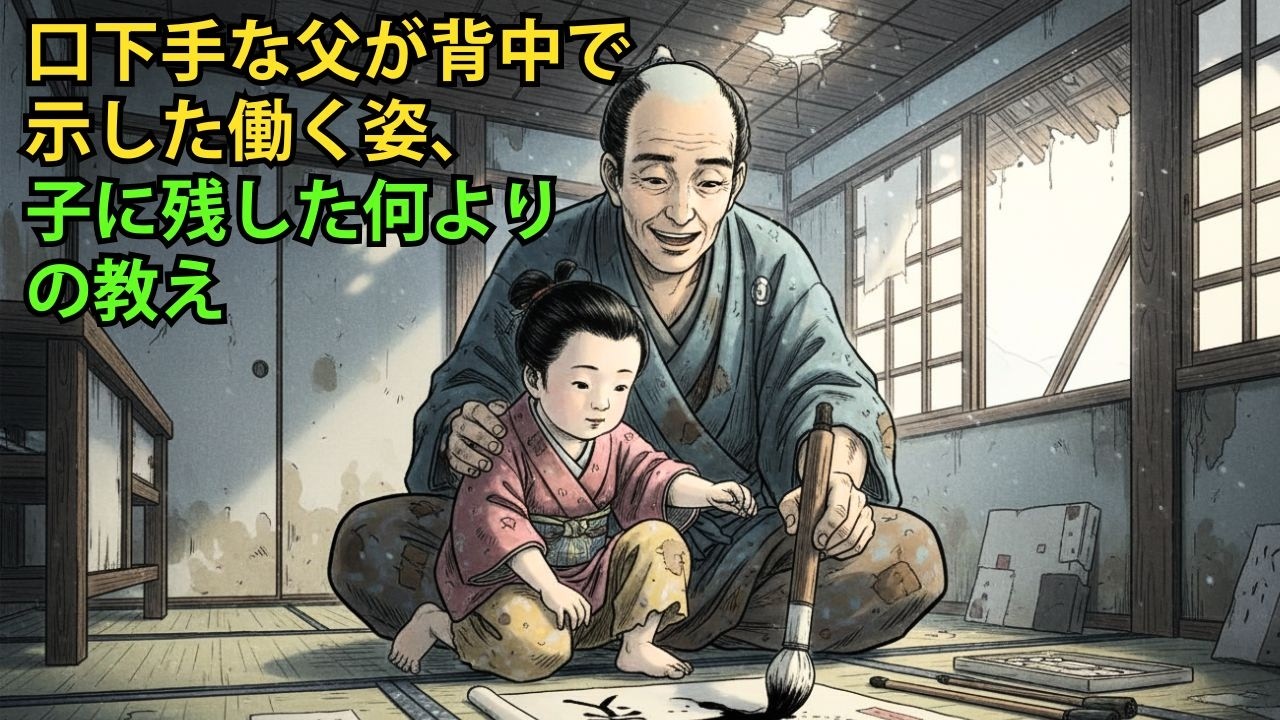 口下手な父が背中で示した働く姿、子に残した何よりの教え| 野談 | 伝説 | 昔話 | 説話 | 民話