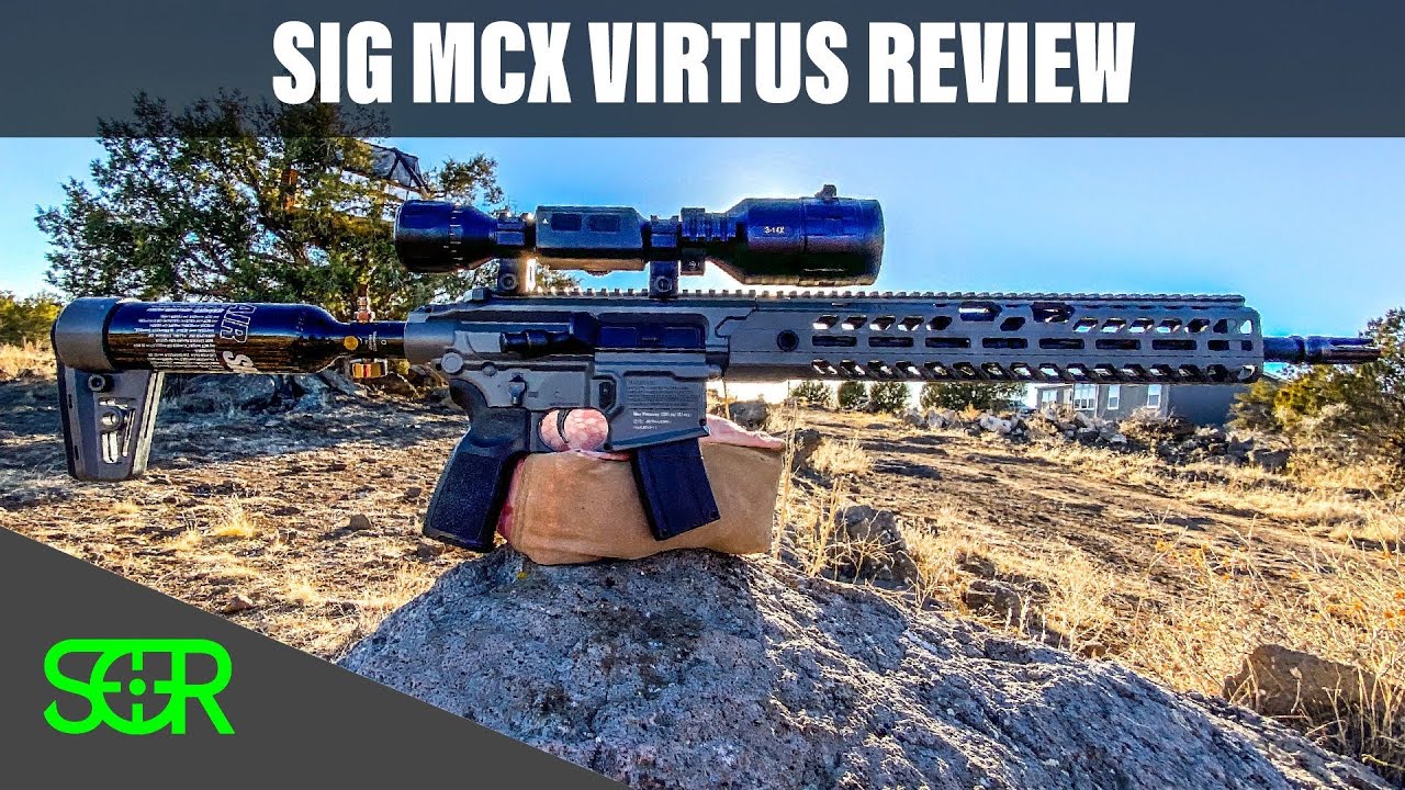 SIG MCX Virtus FULL REVIEW - .22 CAL PCP version of the MCX Rifle
