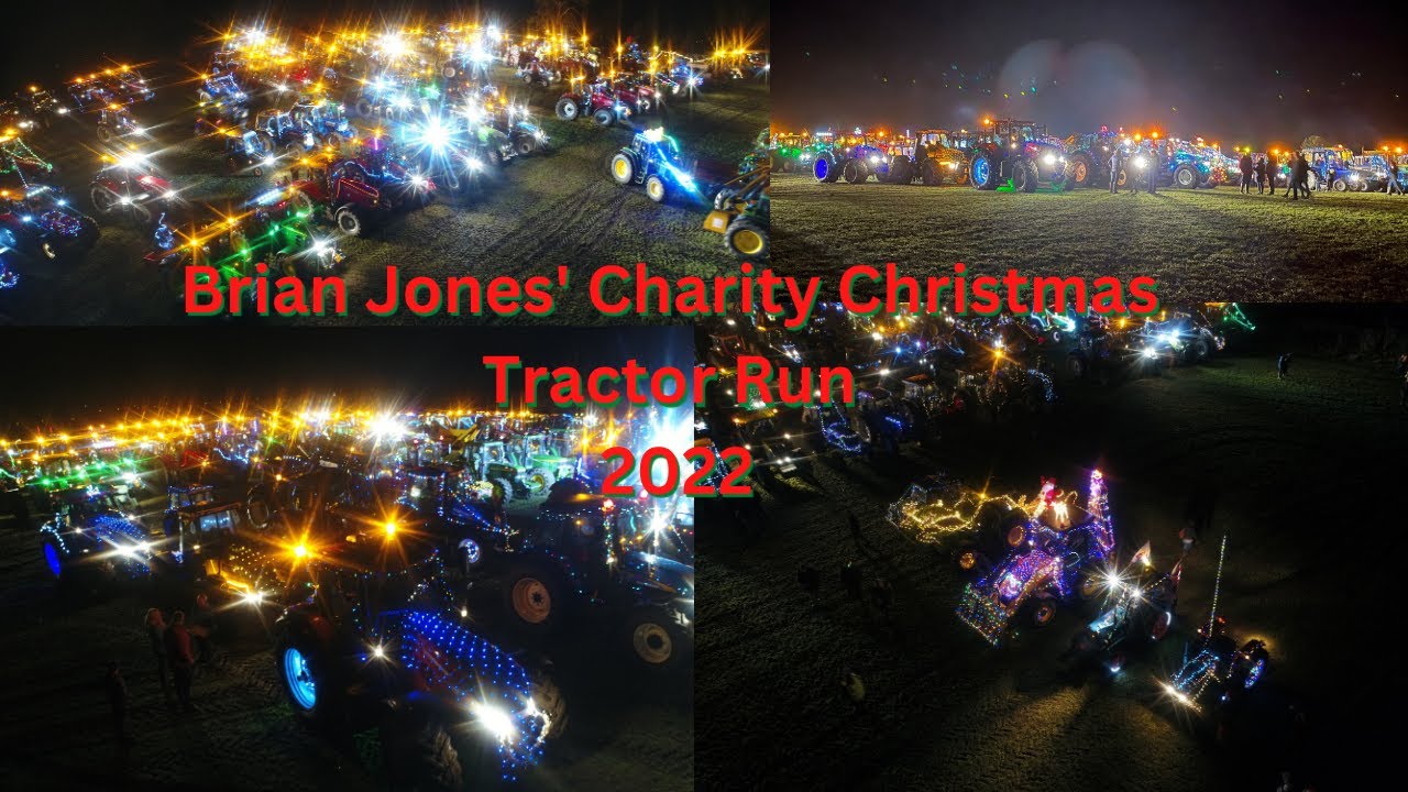 Brian Jones' Charity Christmas Tractor Run 2022