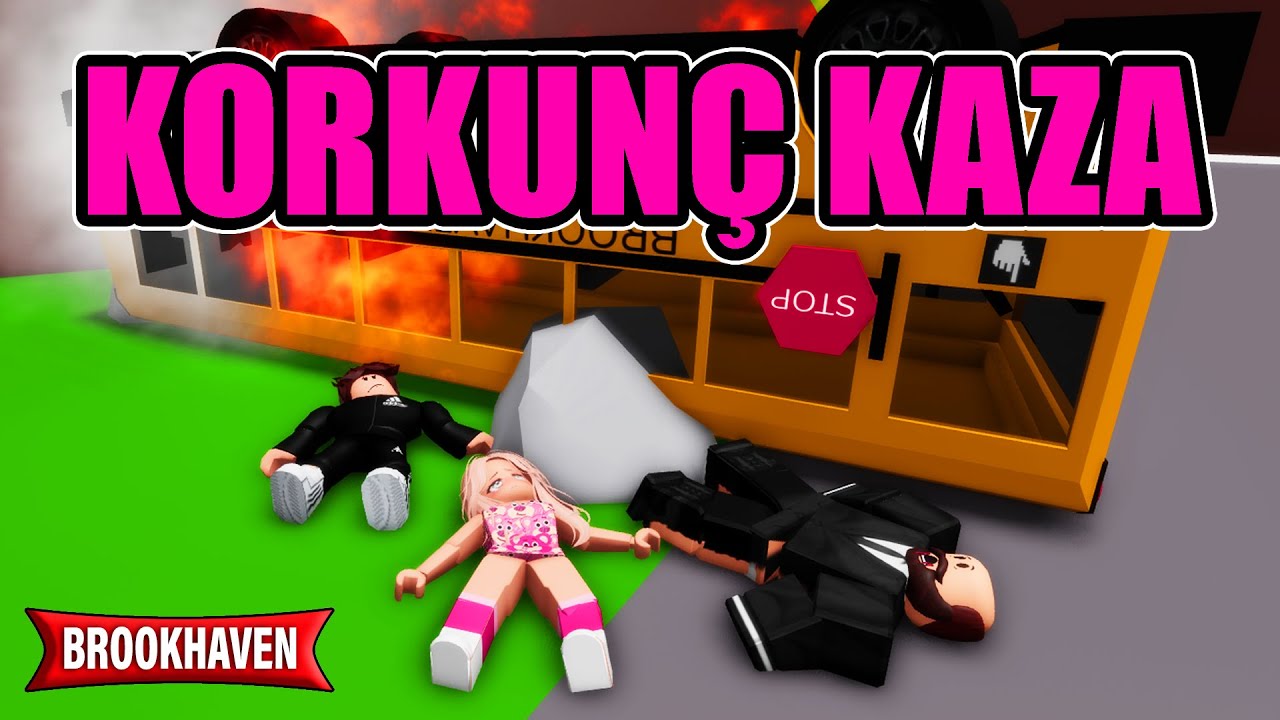 OKUL GEZİSİNDEKİ KORKUNÇ KAZA😱ROBLOX BROOKHAVEN RP #roblox #brookhaven #rp