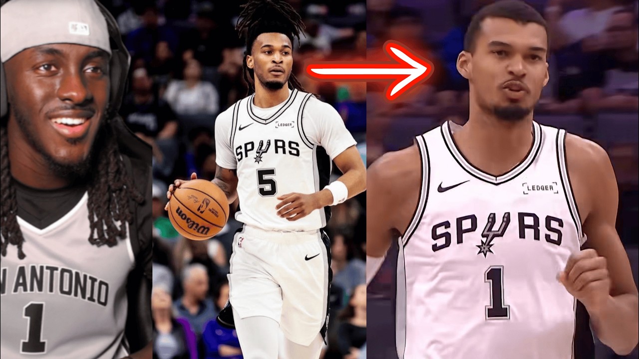 WEMBY & CASTLE DOMINATION.. Spurs Vs Kings Highlights Reaction