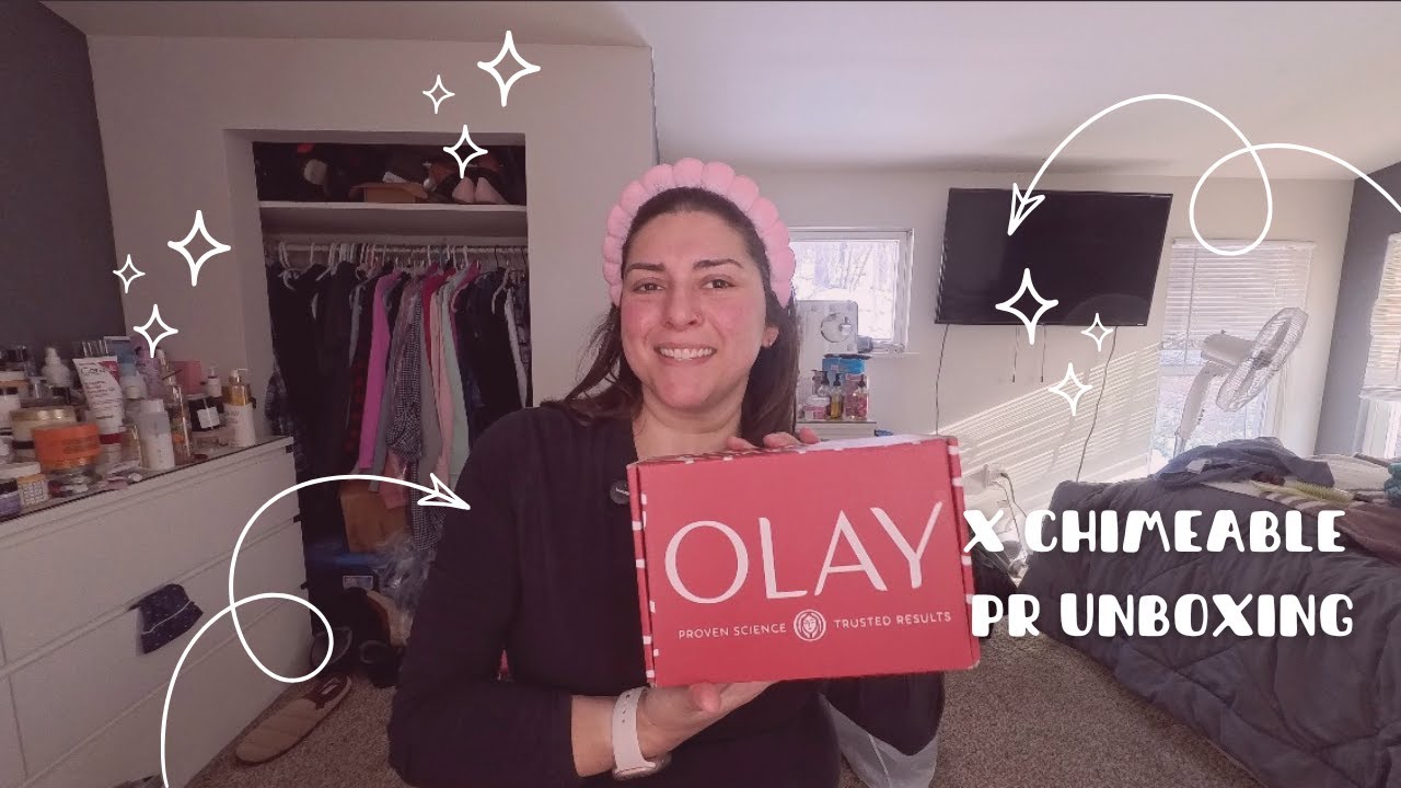 Olay x Chimeable unboxing