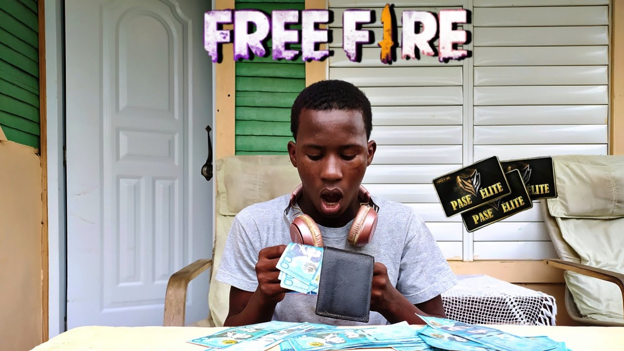 LE ROBÓ EL DINERO A SU PADRE PARA CONSEGUIR EL NUEVO PASE ELITE DE FREE FIRE // EL HAITIANO COMPALE