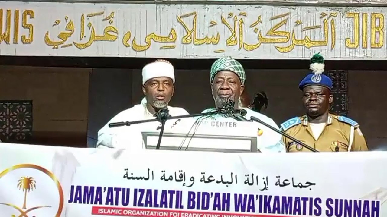 WA'AZIN KASA JIBWIS ISLAMIC CENTER GUZAPE ABUJA 2024