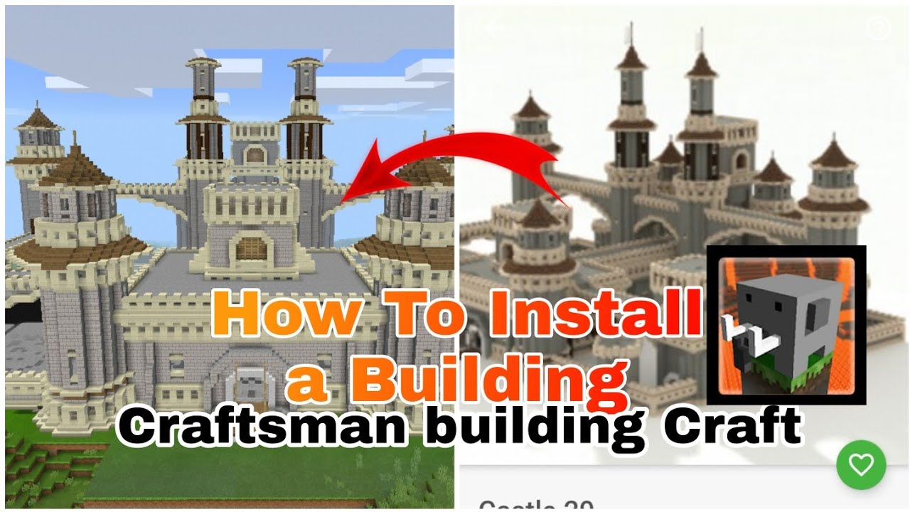 How To Install a Building Map in Craftsman building Craft #76