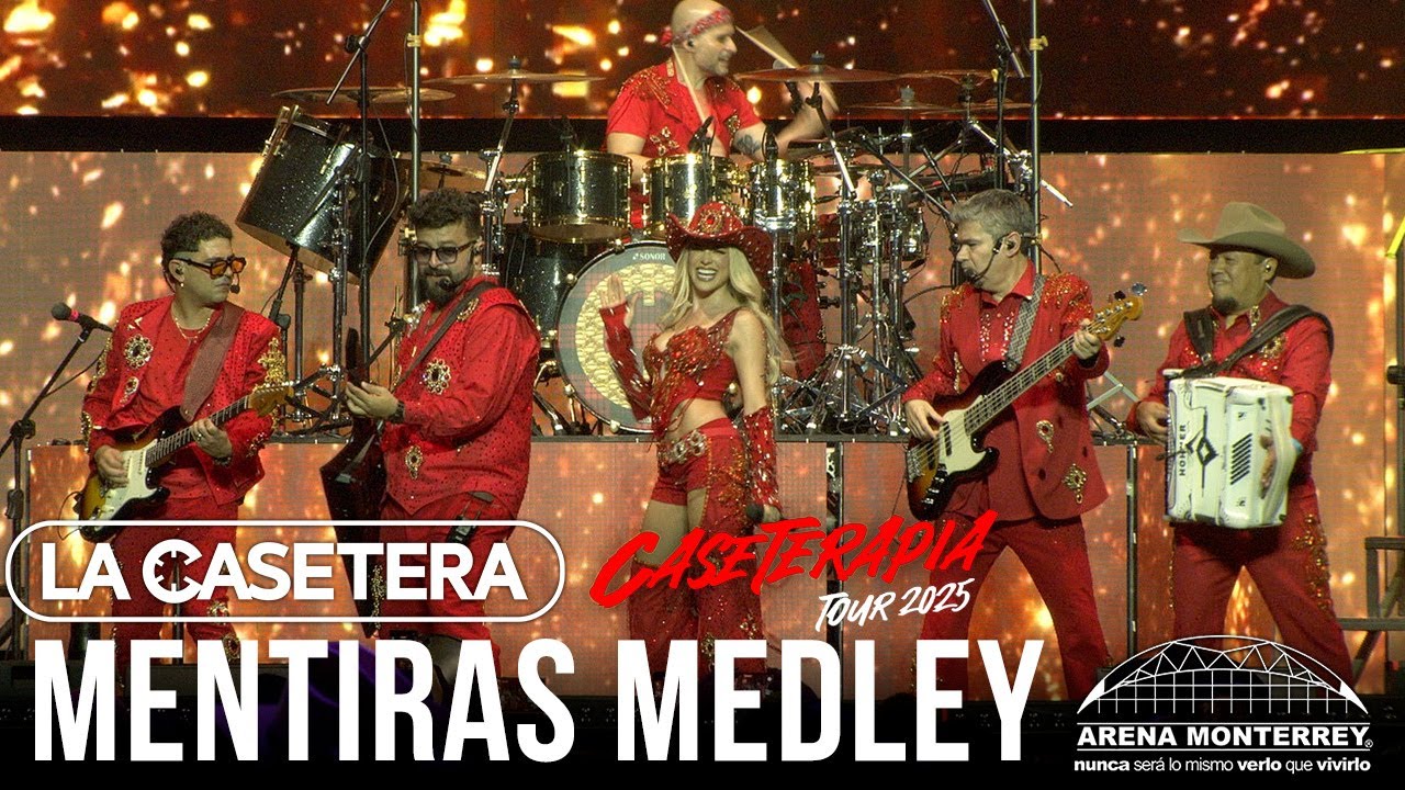 La Casetera - Mentiras Medley  (Caseterapia Tour 2025) En Concierto Desde La Arena Monterrey