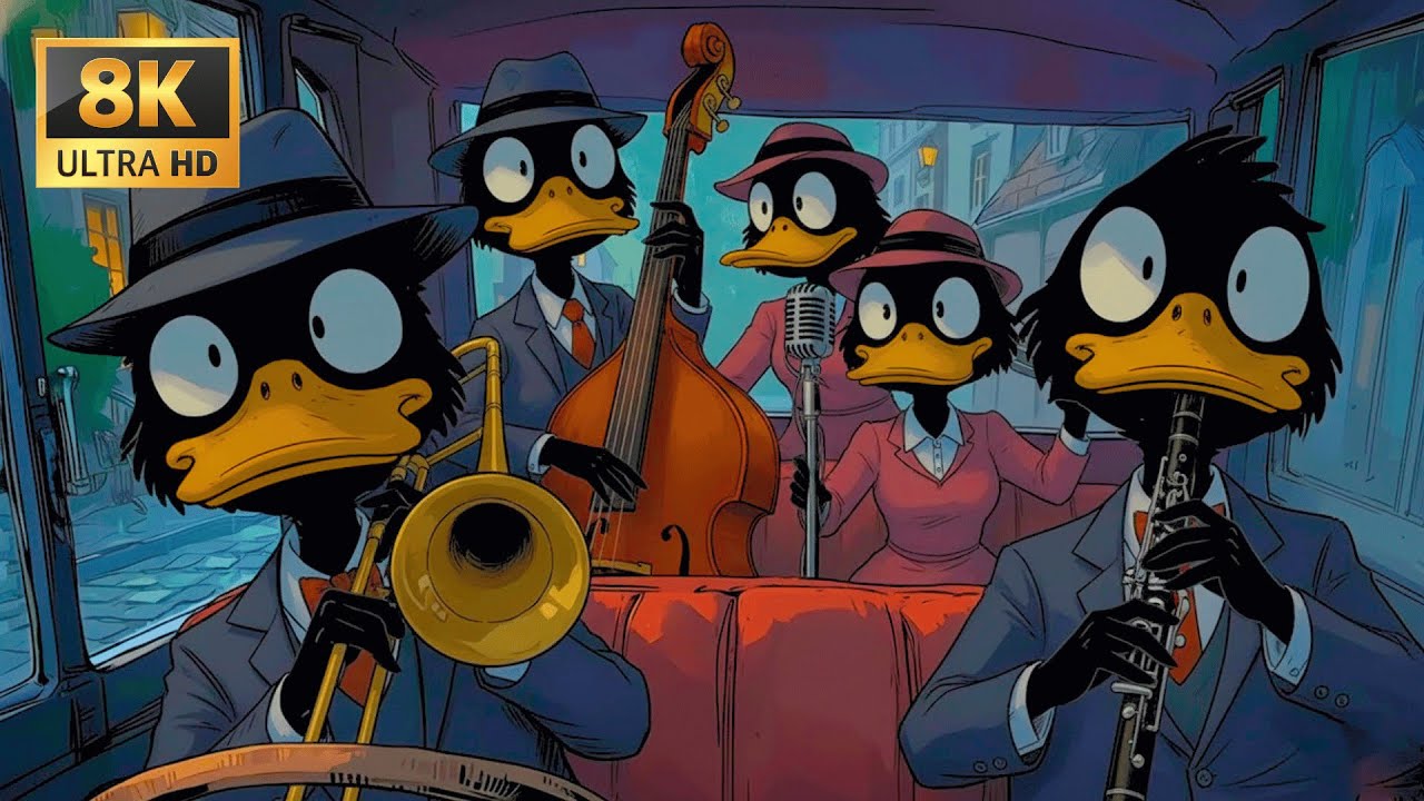 Quiet Night Productivity — Noir Jazz with Warm Bass & Rhodes | Coding and Study Stay Calm