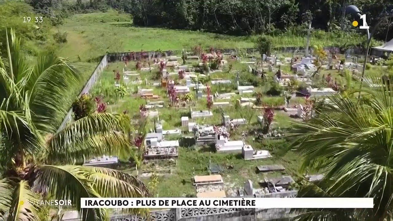 Iracoubo : le cimetière est arrivé à saturation, le nouveau ne sera opérationnel qu'en 2022