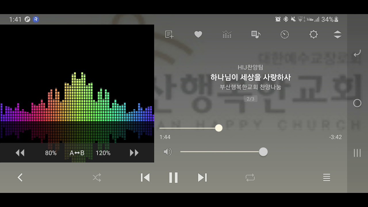 HIJ찬양나눔 / 부산행복한교회 21.10.24 주일예배 1부 찬양 (Audio Version)