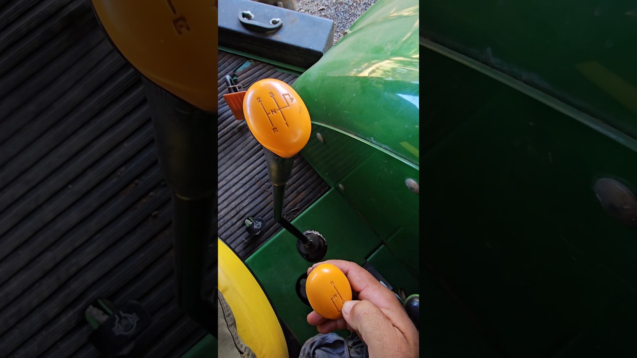como  s&atilde;o  as marchas  do trator jonh deere 5080                             #brasil #agro #tractor