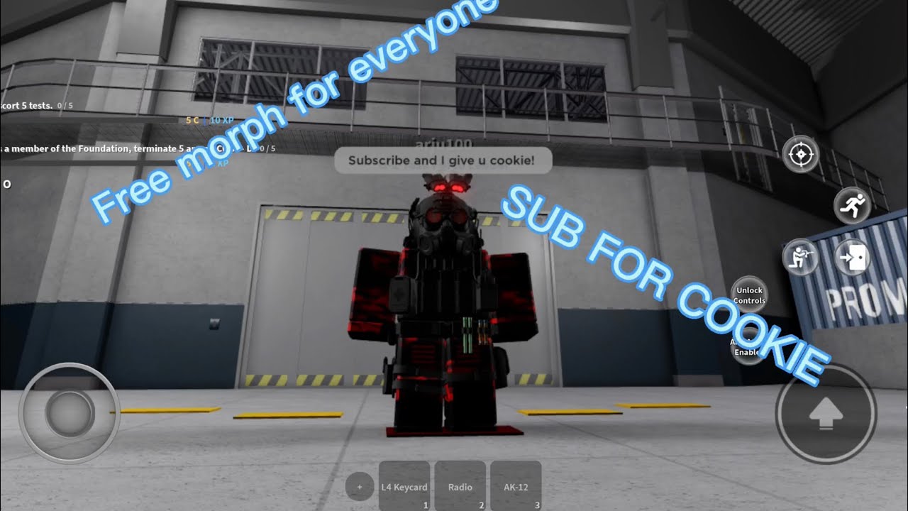Cool Morph In SCP Roleplay