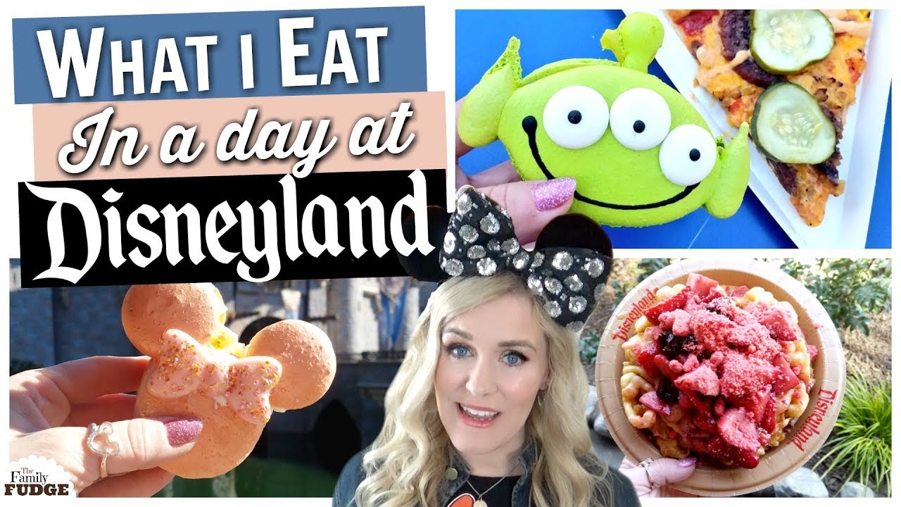 What I Eat In A Day At Disneyland || Traveling Mom Of 4