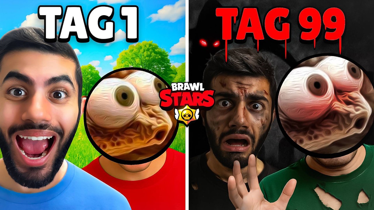 Mit SNAKETHUG 99 N&Auml;CHTE in BRAWL STARS &Uuml;BERLEBEN! 😨