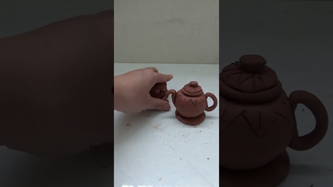 Amazing Clay | Handmade clay tea set | DIY
