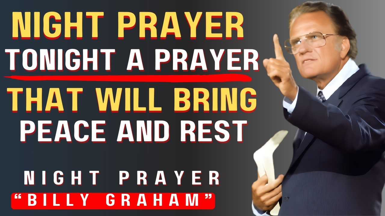 Night Prayer Tonight 🙏 A Powerful Prayer for Deep Peace and Restful Sleep||