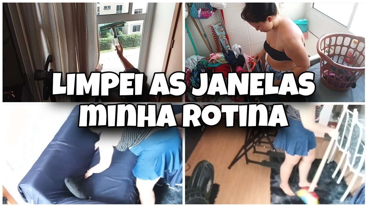 ✨️DIA DE LIMPAR AS JANELAS ✅️COMEÇANDO MINHA ROTINA +GUARDEI AS ROUPAS 🥰☺️Larissa Reall 