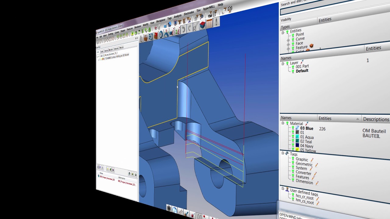hyperMILL 2018.1 - 2d Contour enhancements