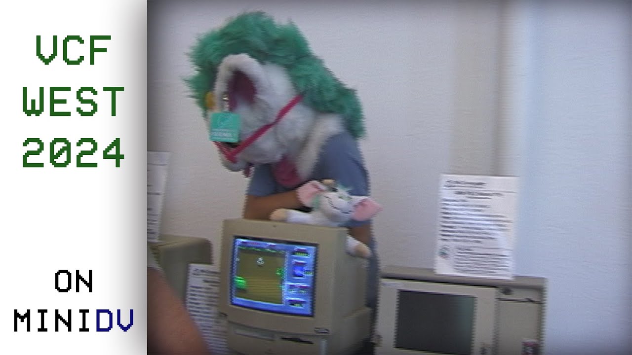VCF West 2024 on MiniDV Tape