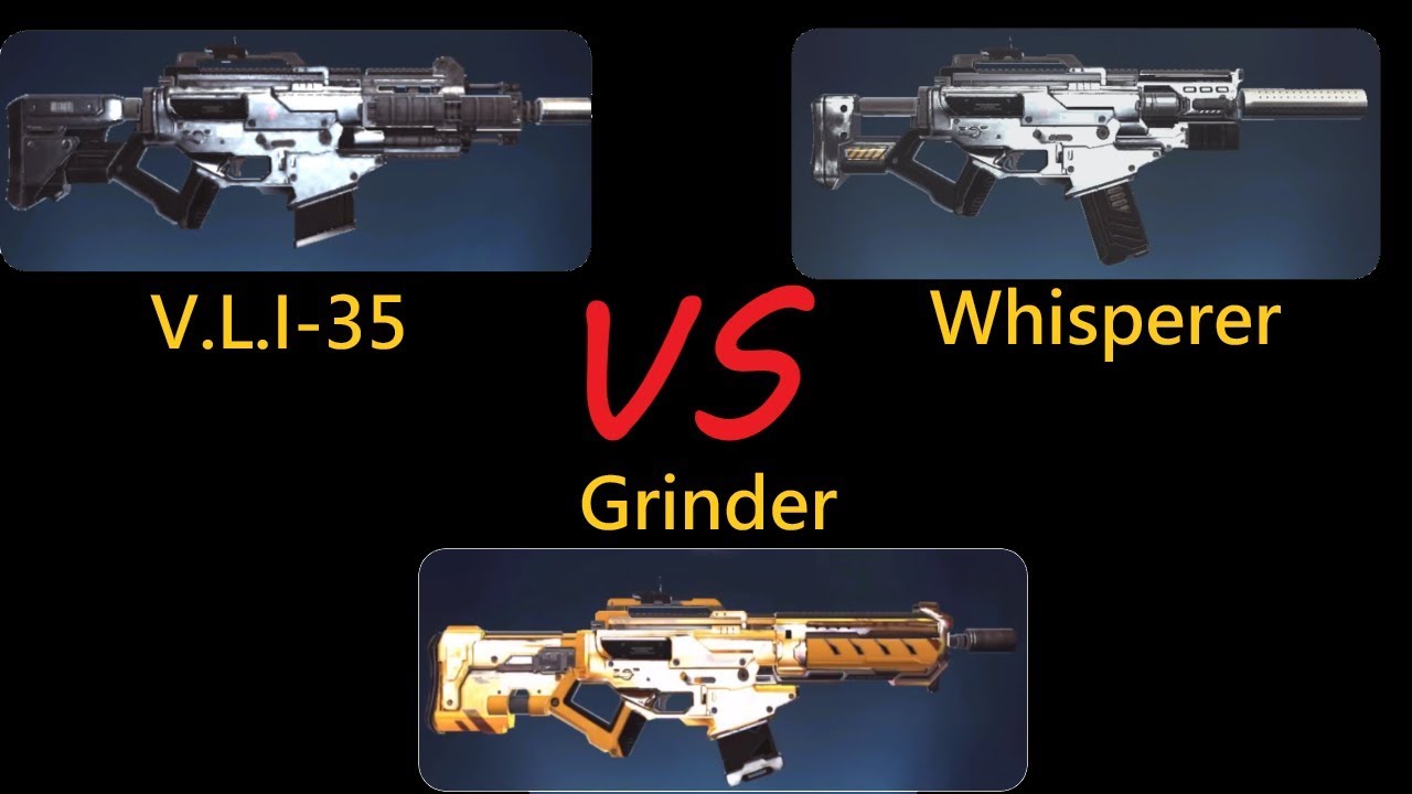 Modern Combat 5 - V.L.I-35 VS Whisperer VS Grinder