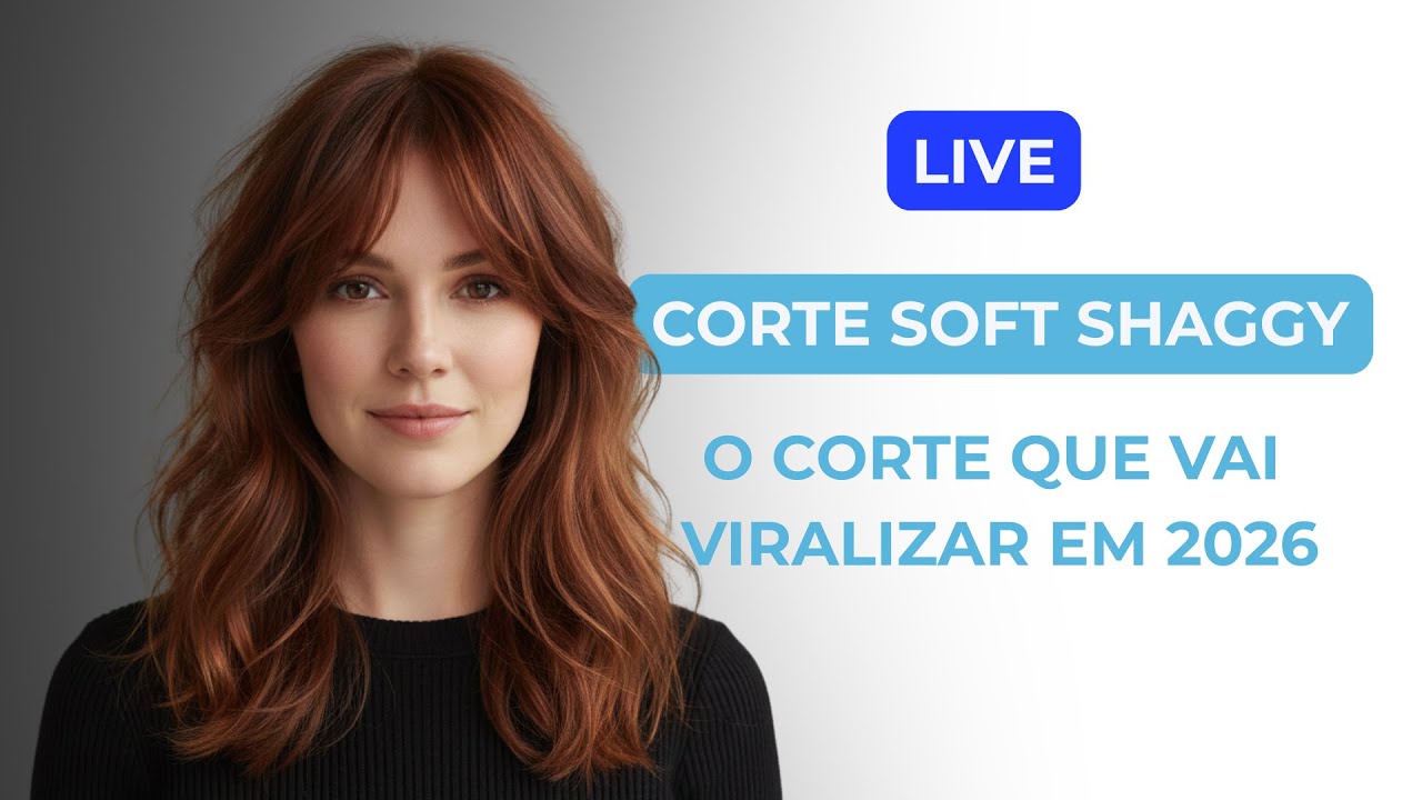 Live - Corte Soft Shaggy ( o corte que vai viralizar em 2026)