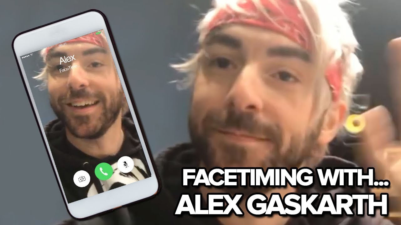 FaceTiming with... All Time Low's Alex Gaskarth