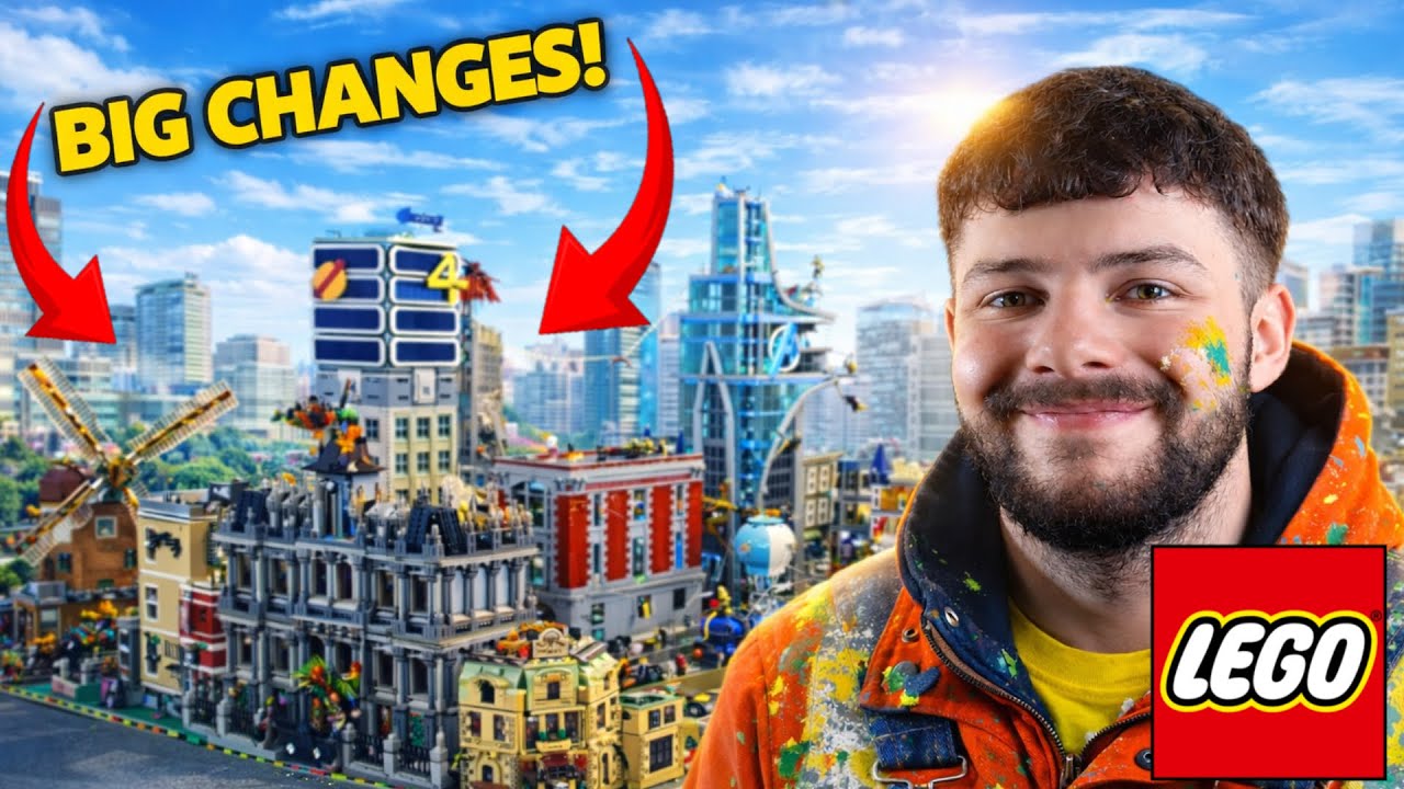 Я полностью перестроил свой город из LEGO&hellip; и он выглядит НАМНОГО лучше.