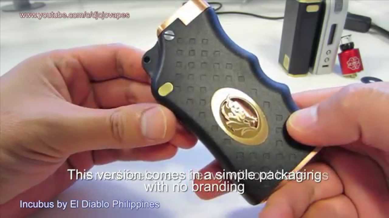 Incubus dual 18650 mechanical box mod by El Diablo Philippines - Breakdown of the clone