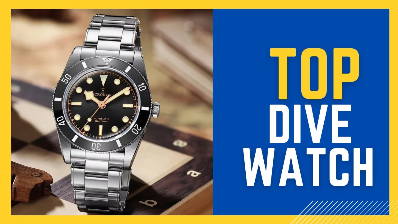 Best Dive Watch | Cronos Luxury Men's Watches Diver Vintage Automatic Review in 2025