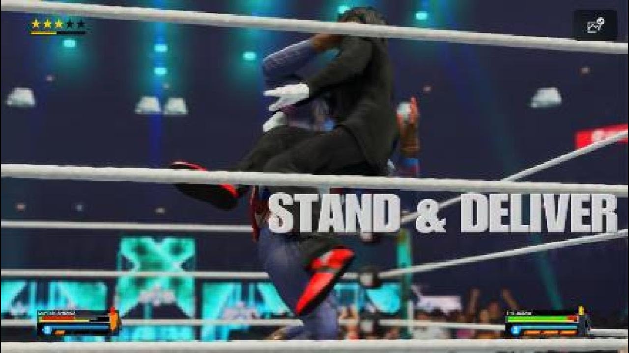 WWE 2K25 STAND AND DELIVER JIGSAW VS CAPTAIN AMERICA MULTIVERSAL INFINITE CHAMP!!!!!!!!!!