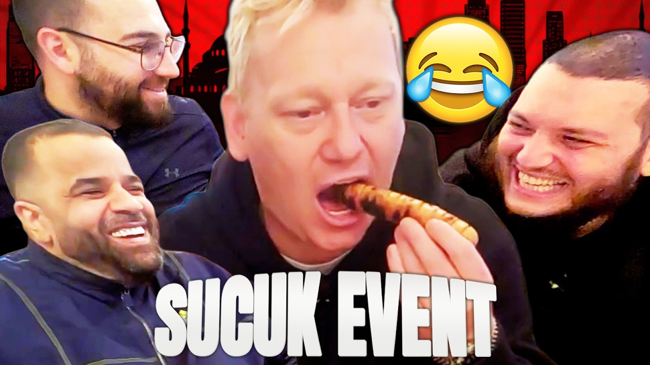DIE LETZTE REIHE EMPFÄNGT MICH auf dem SUCUK EVENT von MERT! 😂