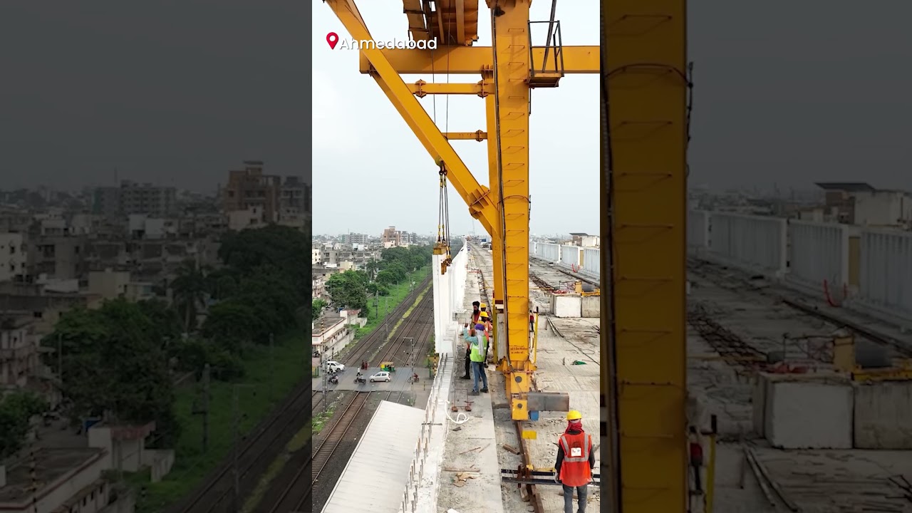 Noise Barrier Installation | Bullet Train Project