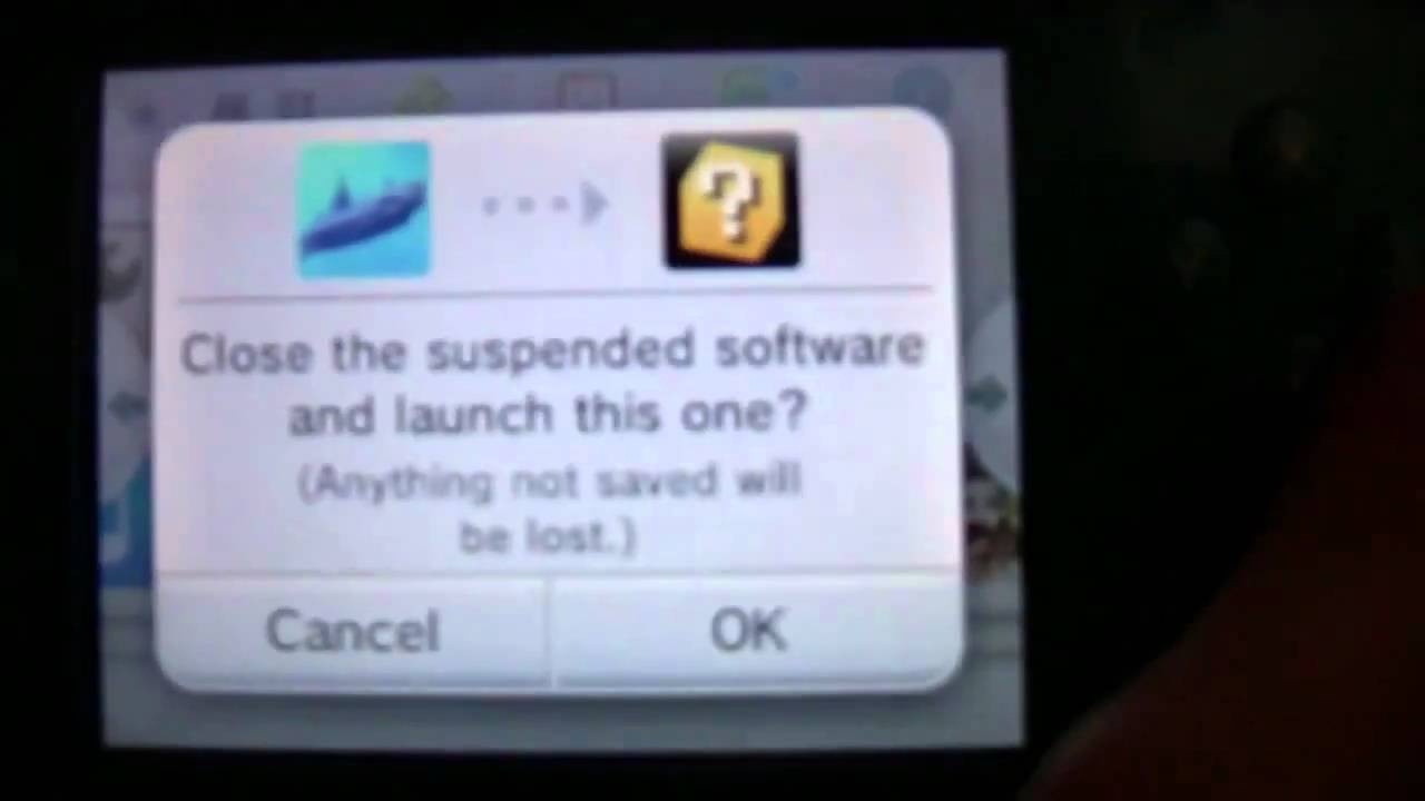 Nintendo 3DS Main Menu