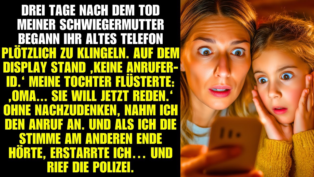 Tote Schwiegermutter ruft an: Tochter flüstert erschreckende Worte…