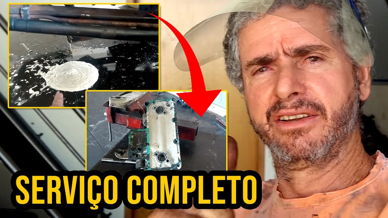 MWM X10 passando óleo pra água | SERVIÇO COMPLETO