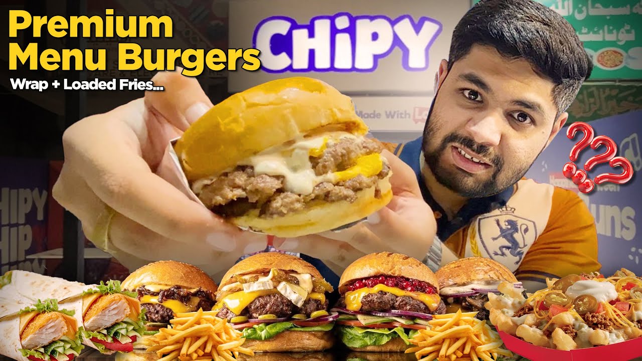 Chipyeat Premium Experience! Kya Yeh Burgers Aur Wrap Next Level Hain? 🍔🌯🍟