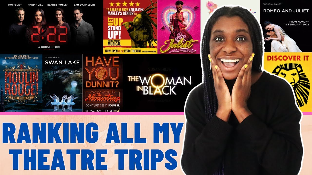 Ranking Every Theatre Show I Saw Last Year || 2023 Edition [CC]