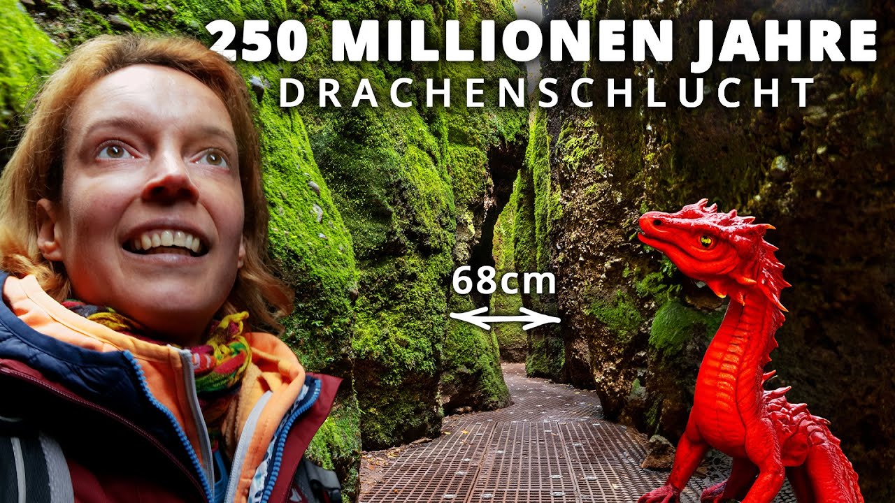 die Drachenschlucht bei Eisenach - einfache Wanderung im Thüringer Wald