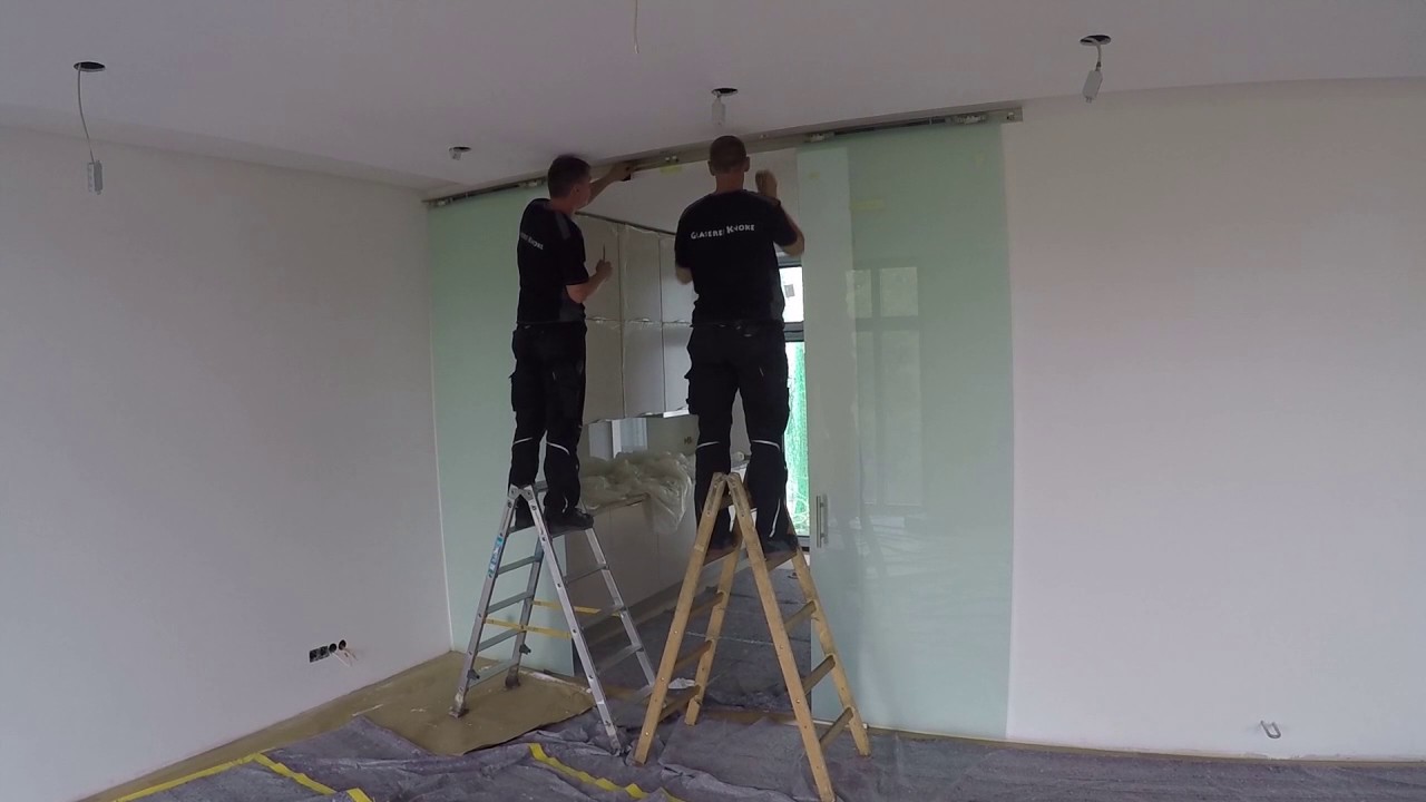 Glasschiebetüren in Hannover Glaserei Knoke    Dorma Muto