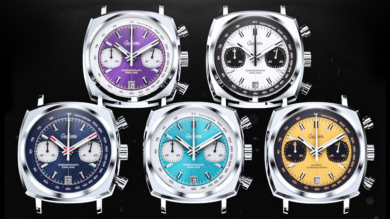 The Geckota C-01 Generation 2 Racing Chronograph